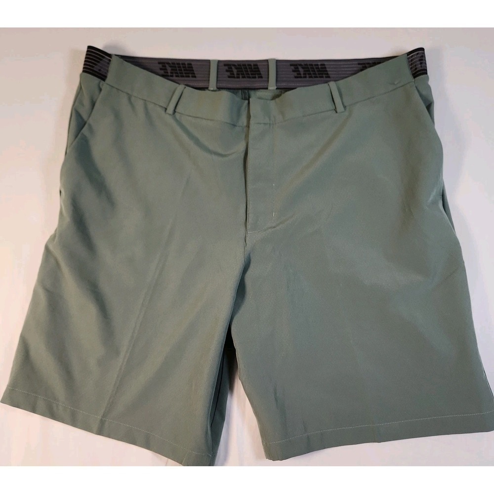 Nike Dri-Fit Olive Stretch Performance Chino Golf Shorts Men's 40